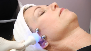 photo of woman receiving medispa treatment