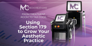 Use your section 179 tax benefits to grow your aesthetic practice